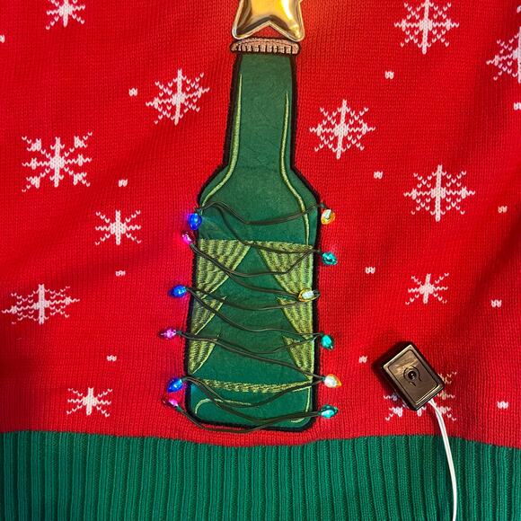 Spencer's Workshop Men's Ugly Christmas Sweater.  Size XXL - Picture 3 of 7